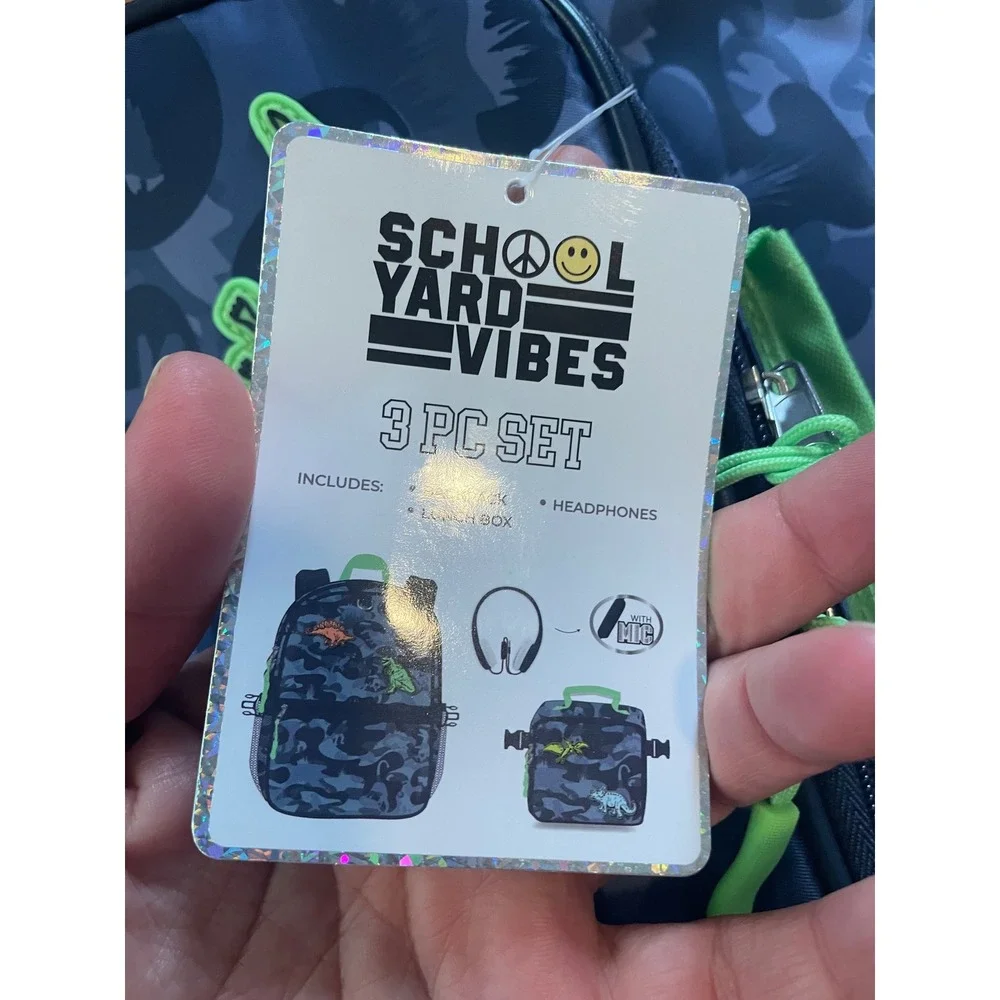 School Yard Vibes Kids Dinosaur Camo 17